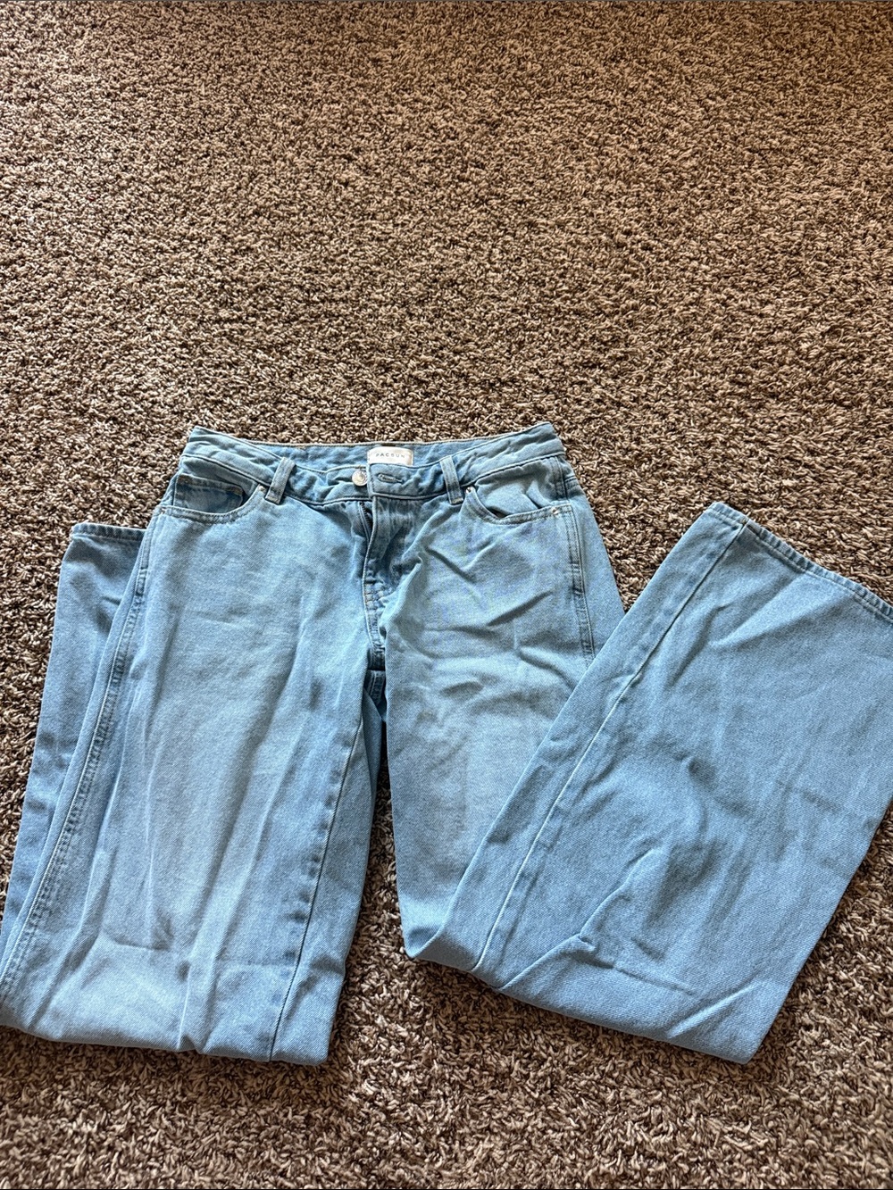 PacSun Light Wash Straight-Leg Women's Jeans